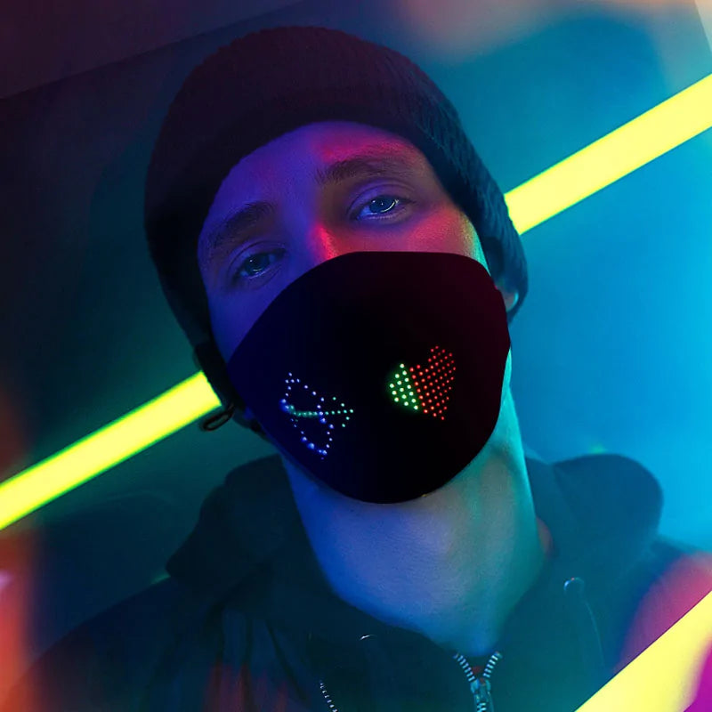 wireless smart luminous shield mask from ghg wellness shop