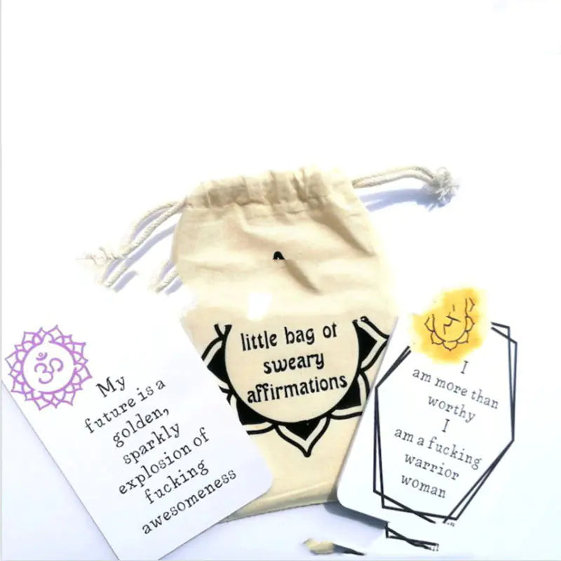 funny affirmation cards from ghg wellness shop