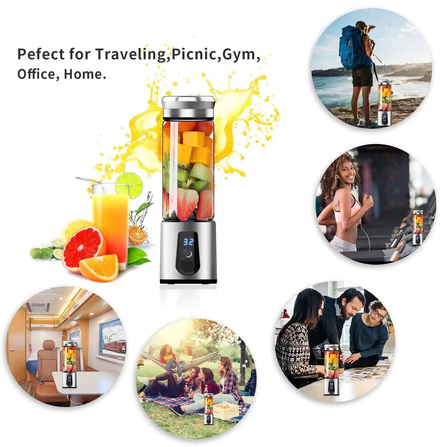 portable juice blender and smoothie maker from ghg wellness shop