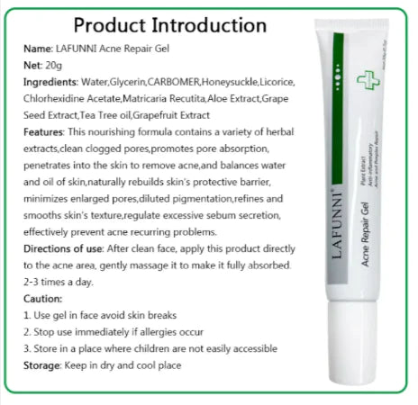 acne repair gel from ghg wellness shop