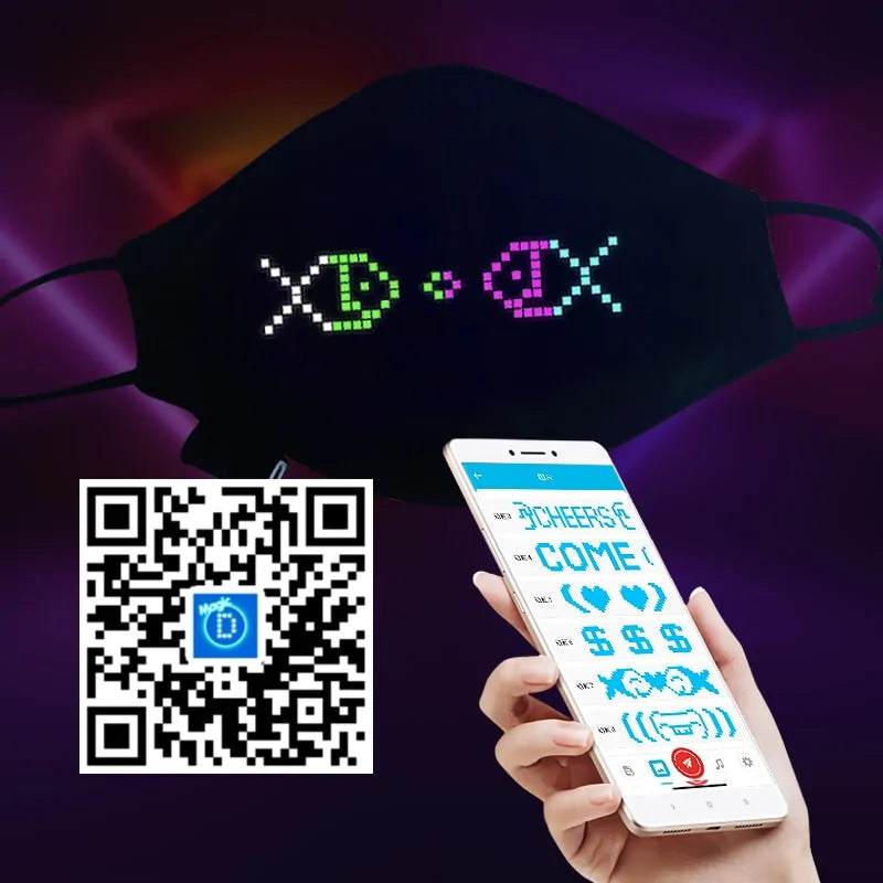 wireless smart luminous shield mask from ghg wellness shop