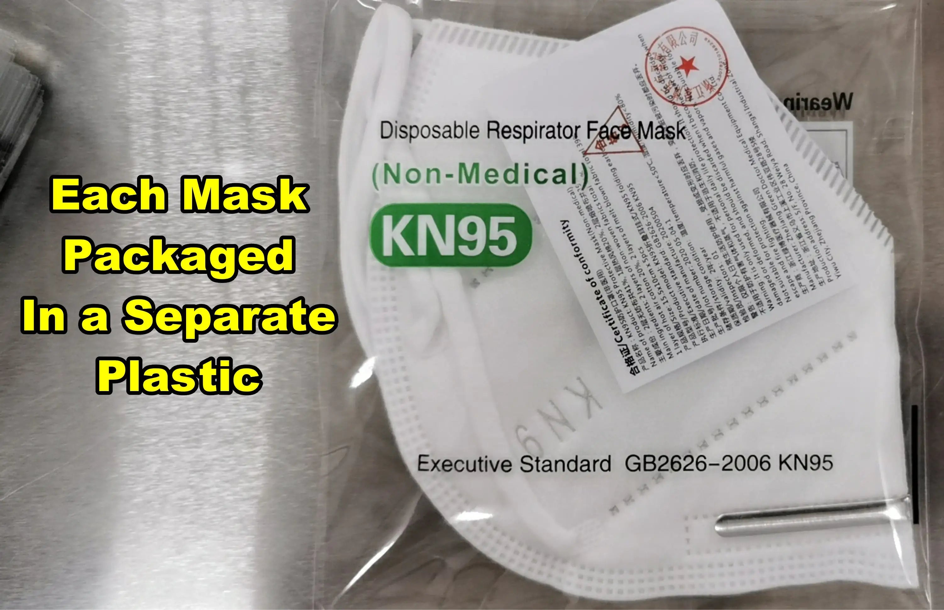 5 layer KN-95 protective face mask from ghg wellness shop