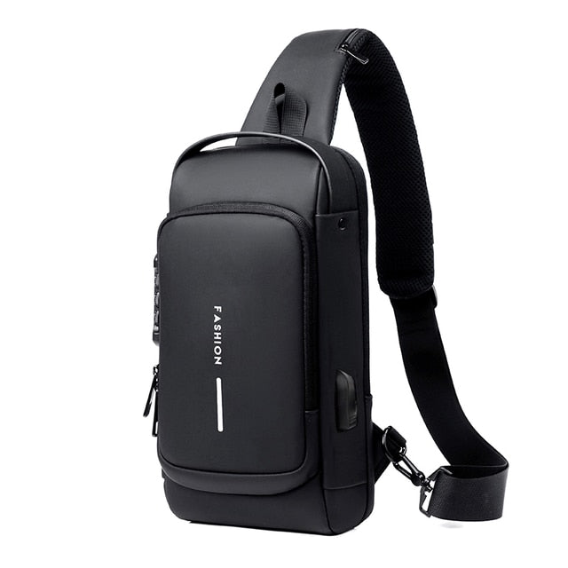 men's USB shoulder bag from ghg wellness shop