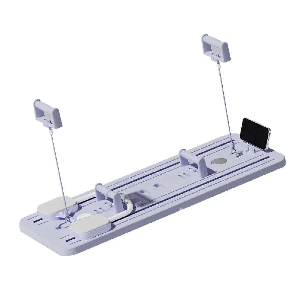Multi-device charging station with multiple phone stands on a white background, from ghg global powerhouse.