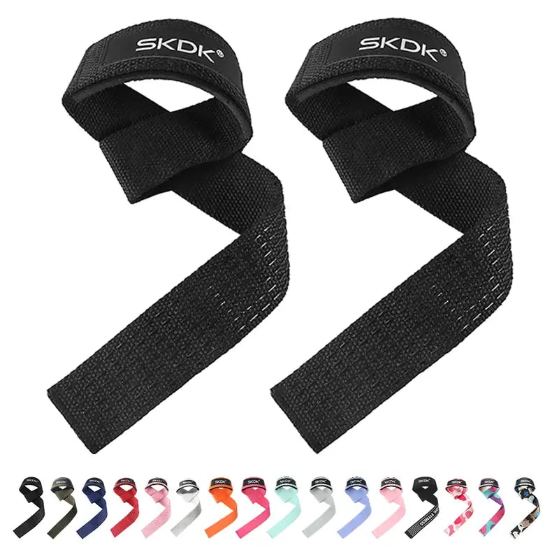 anti-slip silicone weightlifting wrist straps from ghg wellness shop