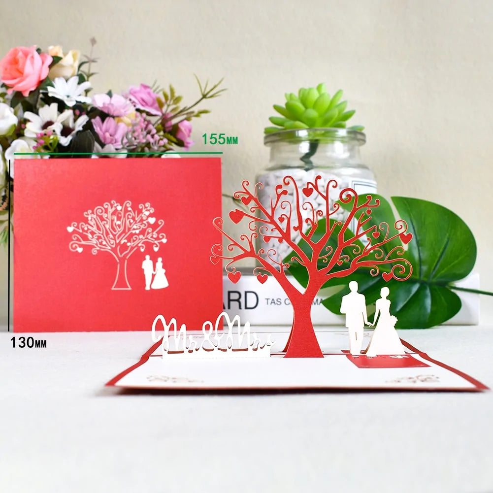 3D pop-up cards from ghg wellness shop