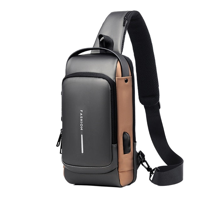 men's USB shoulder bag from ghg wellness shop