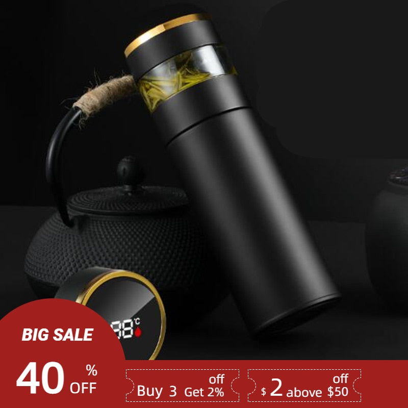 450ml Smart Thermos Bottle