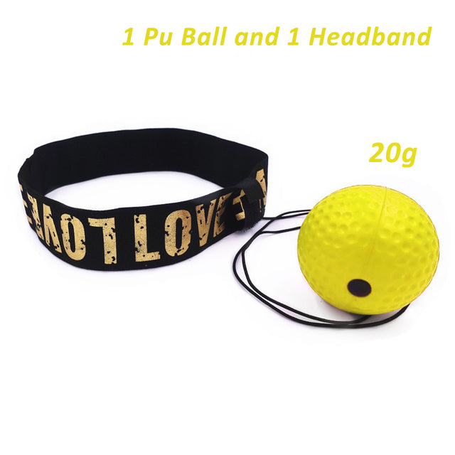 boxing reflex ball head-mounted band from ghg wellness shop