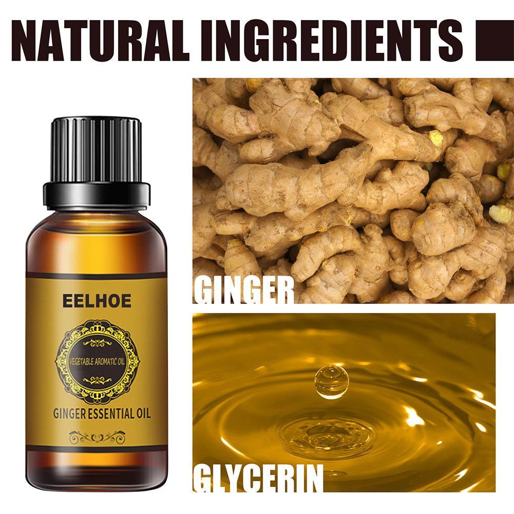 ginger massage oil from ghg wellness shop