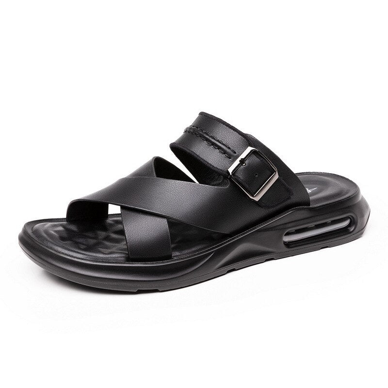 non-slip men's Italian sandals from ghg wellness shop