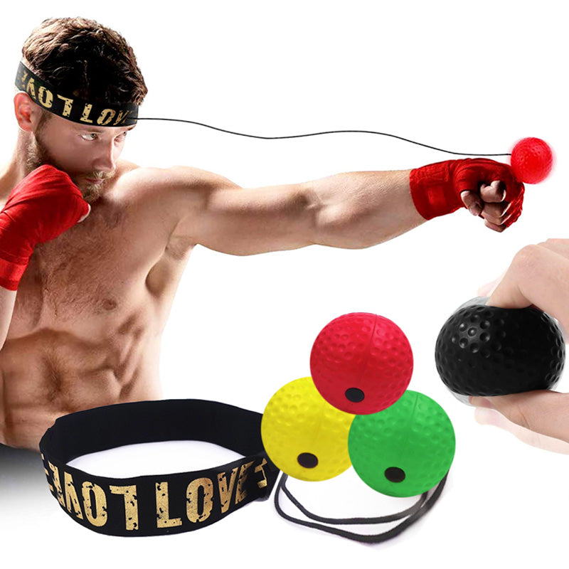 boxing reflex ball head-mounted band from ghg wellness shop