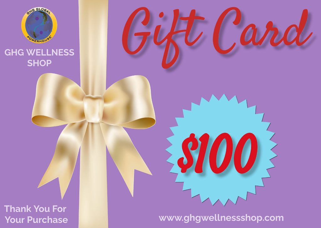 GHG WELLNESS SHOP gift card