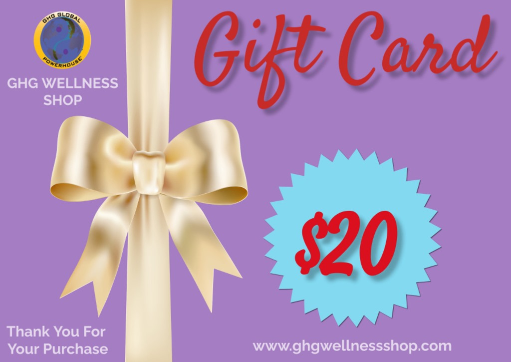 GHG WELLNESS SHOP gift card