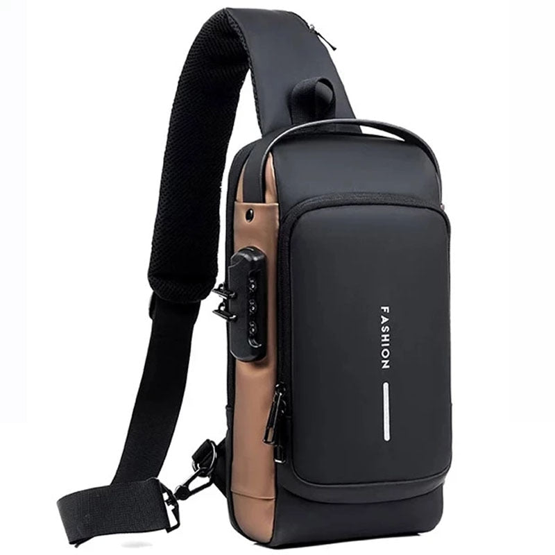 men's USB shoulder bag from ghg wellness shop