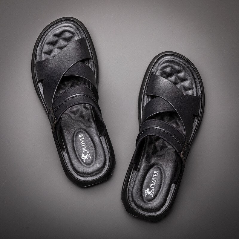 non-slip men's Italian sandals from ghg wellness shop