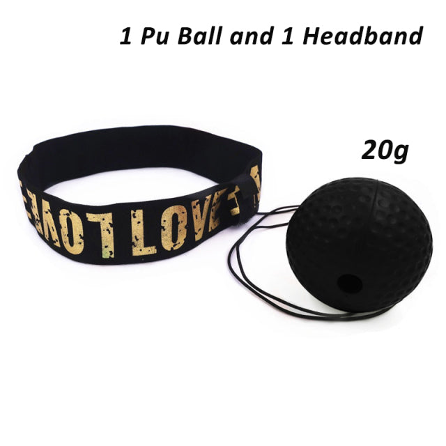 boxing reflex ball head-mounted band from ghg wellness shop